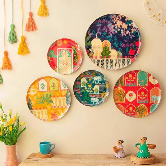 9 pcs universe unique Combo Wallmet set for Home Decoration