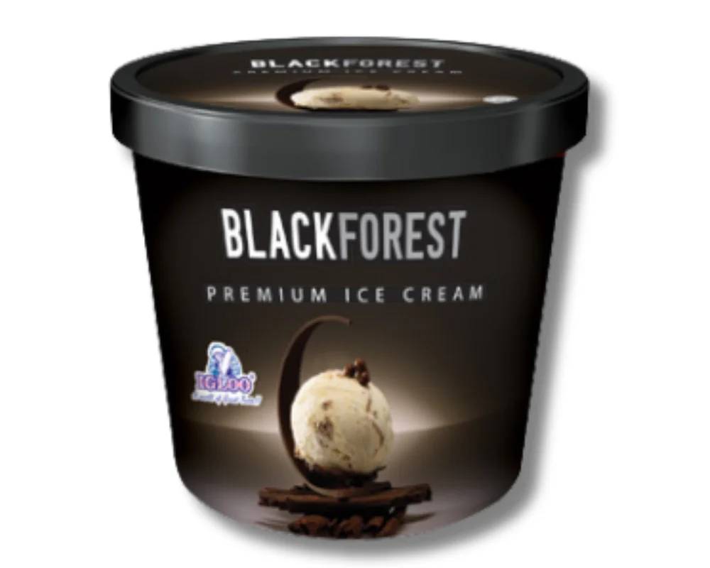 Igloo Black Forest Ice Cream 120ml