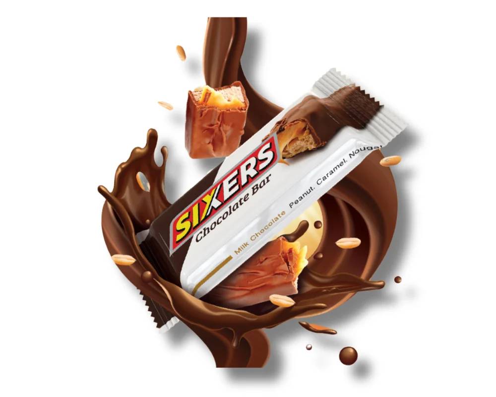 Sixers Chocolate Coated Bar 28gm