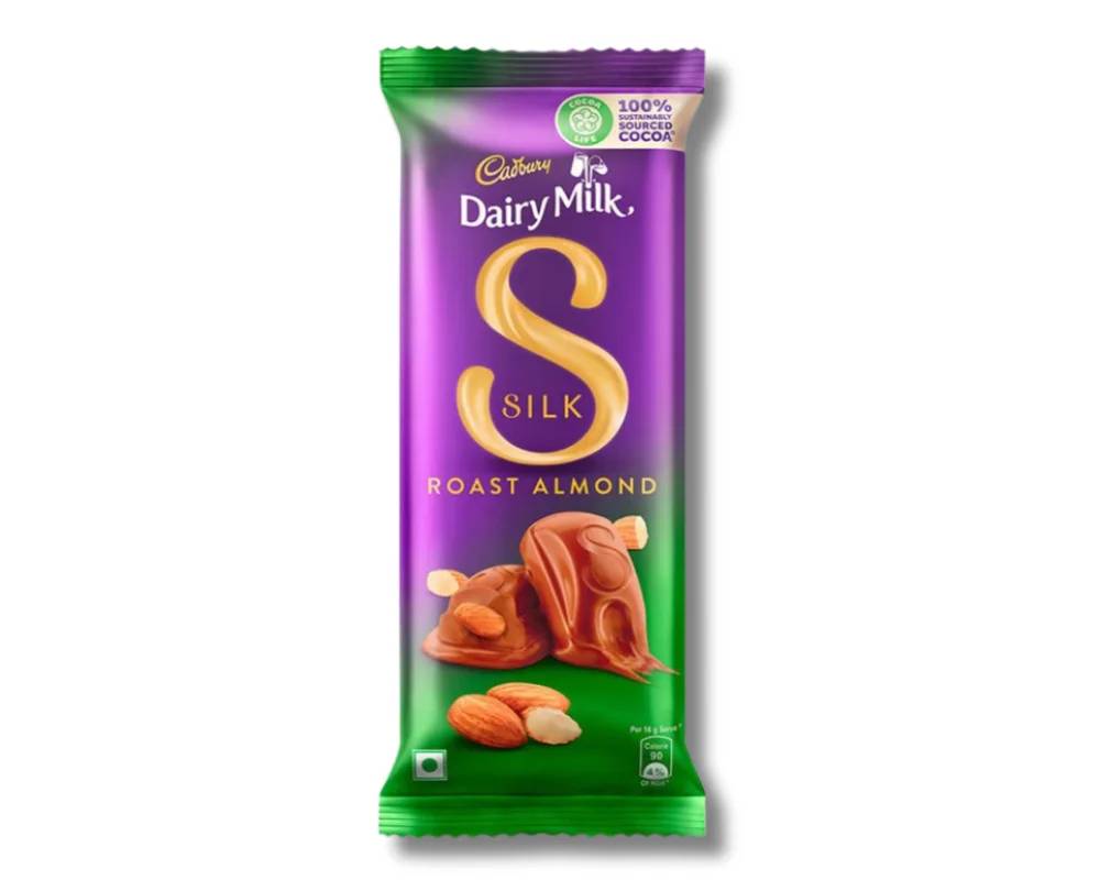 Cadbury Dairy Milk Silk Roast Almond 60(±)2gm